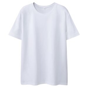 Zhongde Byb0027-Solona T-Shirt-230G Pure Color Antibacterial Ice Feel Casual Versatile Skin-Friendly Work Clothes T-Shirt