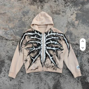 Vintage Graffiti Graphic Hoodie